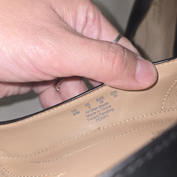 Naturalizer The Penny Black Heels Size 8 - Picture 10 of 13